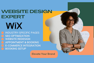design a professional wix website for yoga, gym, medical, wix design