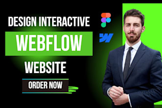 develop modern webflow website, figma to webflow, webflow expert