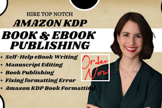 amazon KDP book formatting book editing book publishing amazon kindle paperback