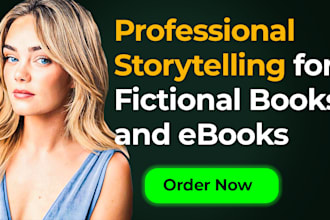 be your fiction ghostwriter ebook writer romance book writer short story writer