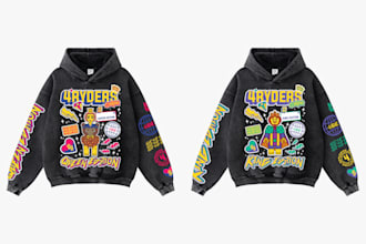 design streetwear clothing merch graphic t shirt and hoodie