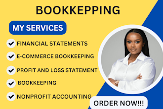 professional bookkeeping, quickbooks setup, xero, financial statements