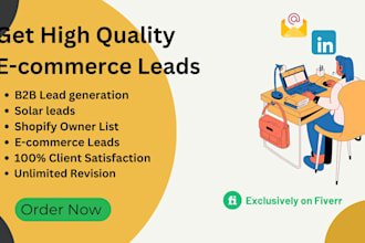 do solar leads, shopify ecommerce leads b2b lead generation