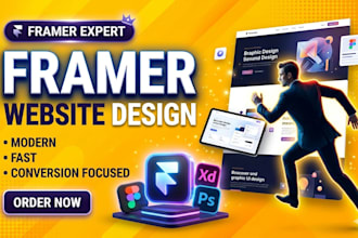 design framer website, framer landing page, figma to framer, framer developer