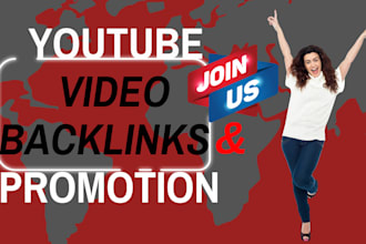do your youtube video backlinks and promotion