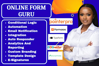do pointerpro cognito form microsoft form surveymokey formaloo typeform jotform