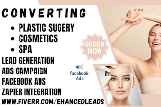 generate plastic surgery leads cosmetics surgery jawline botox semaglutide leads