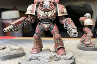 paint your warhammer 40k or as miniature