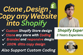 clone shopify store, copy shopify store, duplicate store clone