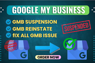 fix suspended google my business and reinstate your gmb profile issue
