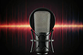 record engaging voiceover for your project, budget friendly