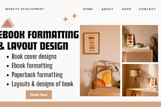 do book formatting paperback formatting hardcover design book layout design