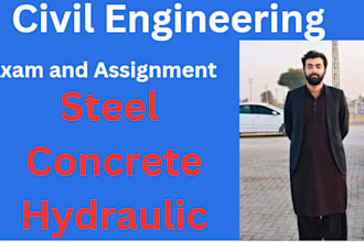 do civil and structural engineering,steel,concrete,etc