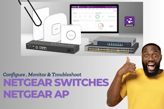 configure netgear switches and aps