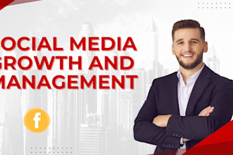 do social media growth and management