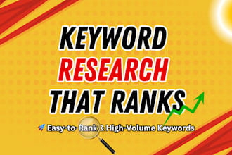 do SEO keyword research with advanced competitors analysis