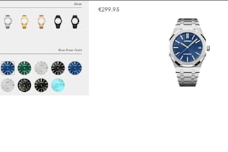 customize configurator 2d 3d watch on shopify zakeke , kickflip on your store