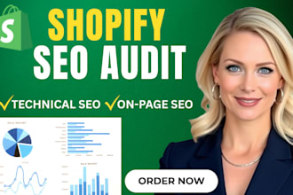 audit and optimize your shopify store with technical and on page SEO