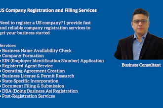 register your company professionally and efficiently
