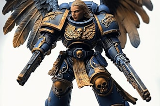 paint your miniatures from warhammer 40k, age of sigma