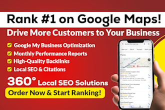 boost your local SEO optimize google my business and rank higher on gmb maps