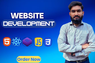 be your full stack web developer and website programmer