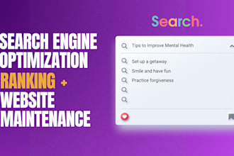 full optimize website and improve google ranking