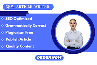 write a new high quality article, publish it on your website and do submission
