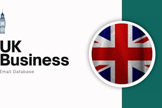 give you UK business b2b email database 2025