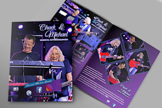 create influencer media kit, press kit, artist epk, dj, music