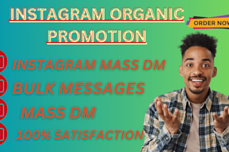 instagram mass dms to targeted people,direct message growth marketing promotion