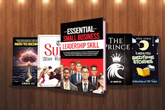 design KDP and kindle book covers