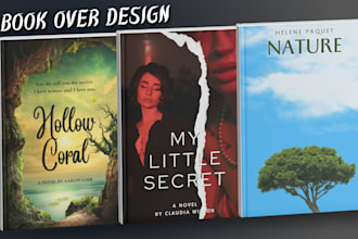 design bible thriller aesthetic photography ebook cover design