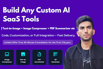 build any custom ai saas tools ai saas maker expert