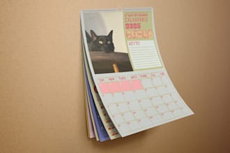 design personalized calendars and planners for you