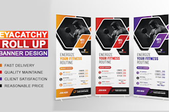 design roll up banner x banner event banner with ai