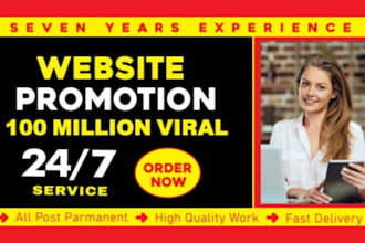 promote your website amazon products business online store book blog or any link