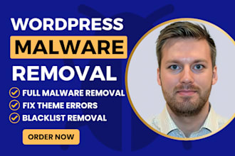 do wordpress malware removal, fix hacked wordpress website, wordpress security