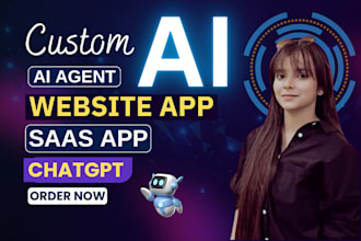 develop ai apps, ai saas, ai website and ai bots