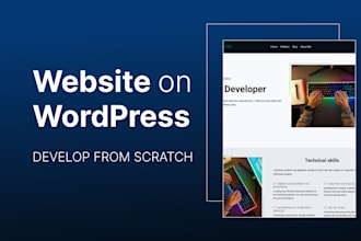 build custom wordpress website using acf