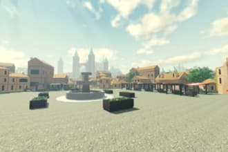create amazing 3d model, roblox map, roblox asset for your game