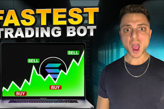 build transactions bot, holder bot, market making bot, escrow bot, volume bot