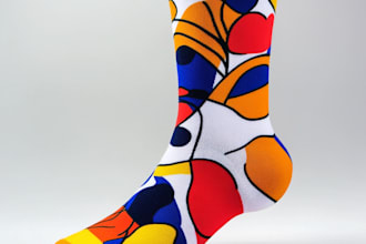 design custom sneakers socks for your brands and streetwear