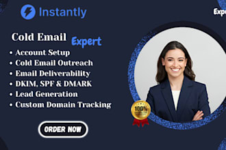 setup instantly ai automation for email warm up and cold email outreach