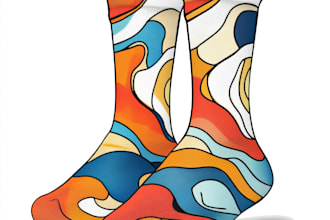 make a unique socks design for your brand