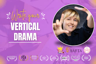 write your vertical drama series