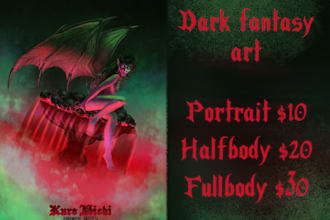 do dark fantasy art