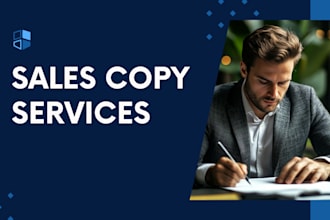 write you a sales letter or advertisements