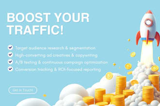 create high performing ad campaigns on google ads, facebook and instagram