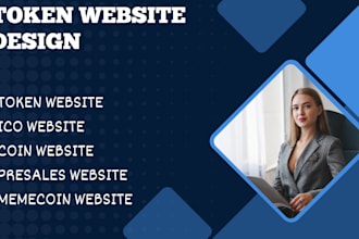 create crypto token website,coin or meme website,solana coin and presale website